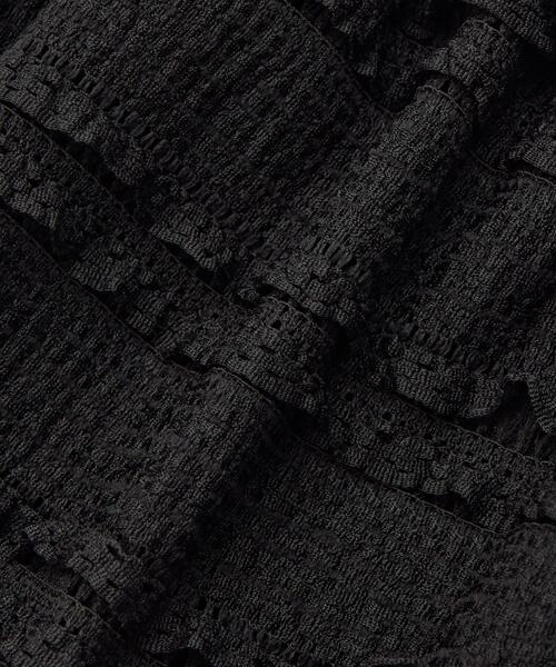 INGNI（イング）の「レースフリルショートパンツ（その他パンツ・レディース・ブラック/オフホワイト・FREE）」の16枚目の写真