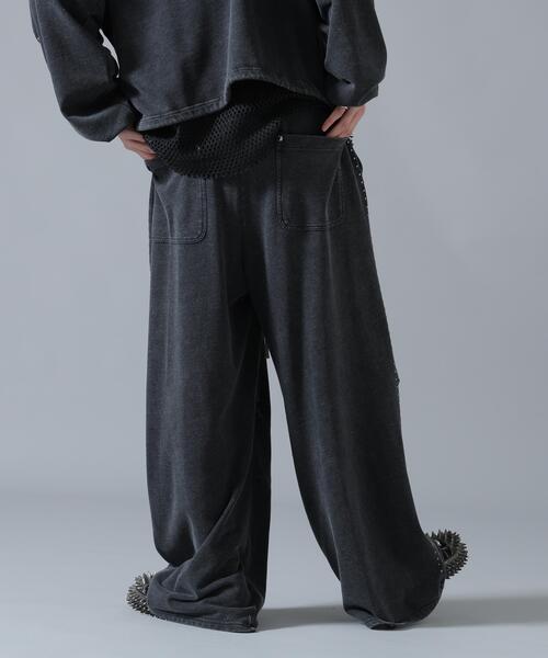 DANKE SCHON（ダンケシェーン）の「【WEB&DEPOT限定】DankeSchon/ダンケシェーン/STUDS SWEAT PANTS（スウェットパンツ・メンズ・ブラック/ブラウン・S/L/M）」の22枚目の写真