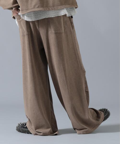 DANKE SCHON（ダンケシェーン）の「【WEB&DEPOT限定】DankeSchon/ダンケシェーン/STUDS SWEAT PANTS（スウェットパンツ・メンズ・ブラック/ブラウン・S/L/M）」の11枚目の写真