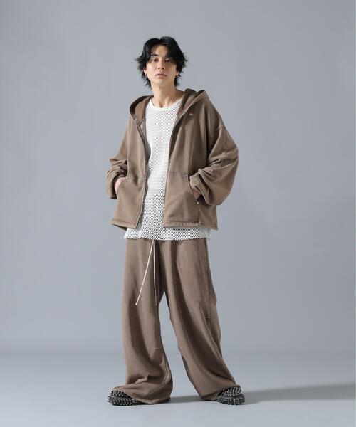 DANKE SCHON（ダンケシェーン）の「【WEB&DEPOT限定】DankeSchon/ダンケシェーン/STUDS SWEAT PANTS（スウェットパンツ・メンズ・ブラック/ブラウン・S/L/M）」の9枚目の写真
