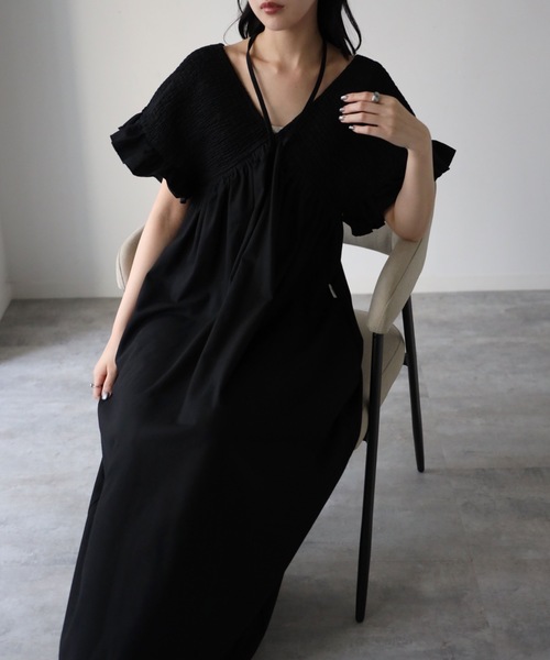 model：164cm. 着用サイズ：FREE