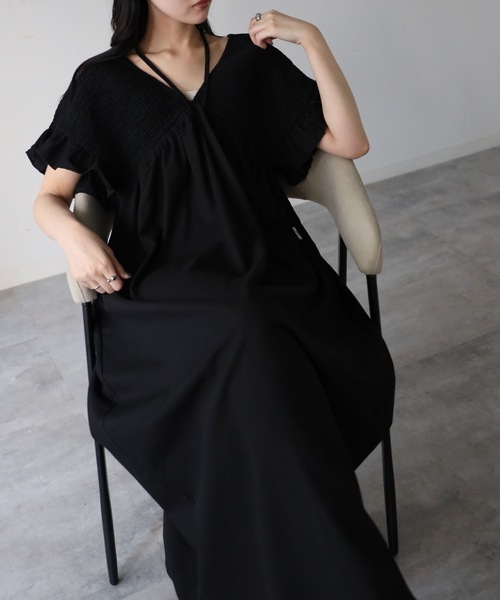 model：164cm. 着用サイズ：FREE