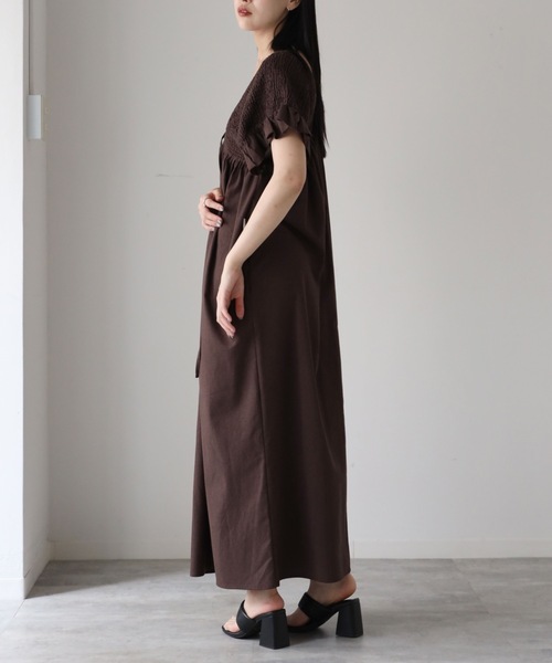 model：164cm. 着用サイズ：FREE