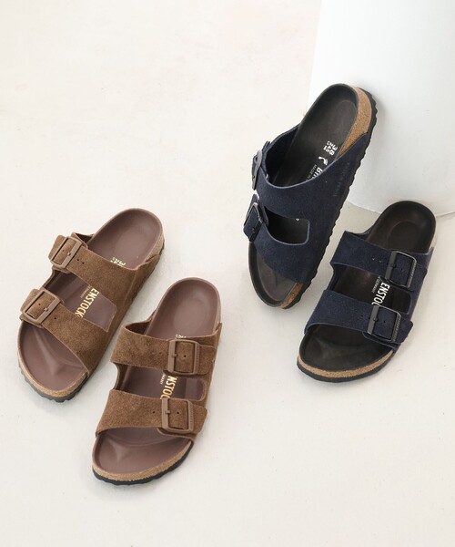 BIRKENSTOCK(ビルケンシュトック)の「【別注】<BIRKENSTOCK>ARIZONA サンダル(サンダル・レディース・ダークブラウン/ネイビー・38/37/36/35/39)」の11枚目の写真