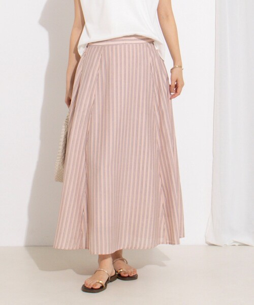 NOLLEY’S(ノーリーズ)の「《セットアップ対応》ウォッシャブルストライプフレアスカート(スカート・レディース・ホワイト系その他4/ピンク系その他3/ブルー系その他3・38/36)」の20枚目の写真