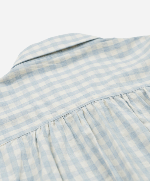 FRIZMWORKS（フリズムワークス）の「MELANGE CHECK WORK SHIRT _ SKY（シャツ/ブラウス・メンズ・その他・SMALL/MEDIUM/LARGE/X-LARGE）」の7枚目の写真
