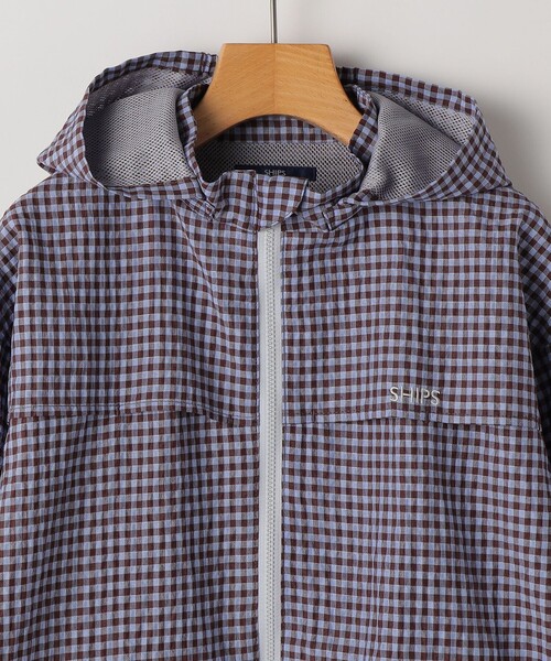 SHIPS（シップス）の「SHIPS KIDS:90cm /〈UVカット/吸水速乾〉ドライタッチ パーカ（その他アウター・キッズ・ブラウン系・90）」の3枚目の写真