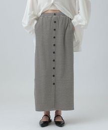 LEPSIM | フロントボタンワッフルスカート　601355(スカート)