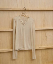 TODAYFUL（トゥデイフル）の「TODAYFUL Henleyneck Soft Tops（Tシャツ/カットソー）」