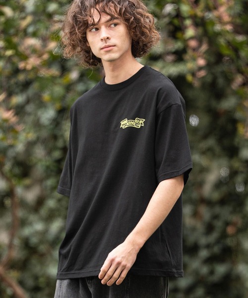 CAMBIO(カンビオ)の「mt10413- ビッグシルエットプリントT(Emblem) Tシャツ(2601126MCB)(Tシャツ/カットソー・メンズ・ブラック/ネイビー/ホワイト・XL/L/M/S)」の5枚目の写真