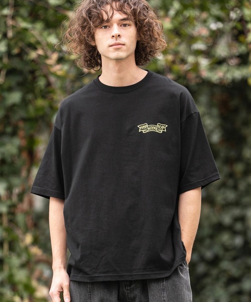 CAMBIO(カンビオ)の「mt10413- ビッグシルエットプリントT(Emblem) Tシャツ(2601126MCB)(Tシャツ/カットソー・メンズ・ブラック/ネイビー/ホワイト・XL/L/M/S)」の6枚目の写真