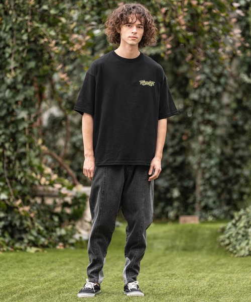 CAMBIO(カンビオ)の「mt10413- ビッグシルエットプリントT(Emblem) Tシャツ(2601126MCB)(Tシャツ/カットソー・メンズ・ブラック/ネイビー/ホワイト・XL/L/M/S)」の7枚目の写真