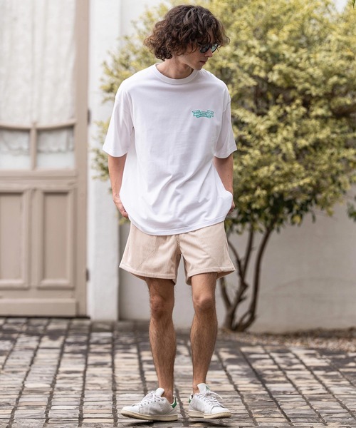 CAMBIO(カンビオ)の「mt10413- ビッグシルエットプリントT(Emblem) Tシャツ(2601126MCB)(Tシャツ/カットソー・メンズ・ブラック/ネイビー/ホワイト・XL/L/M/S)」の14枚目の写真