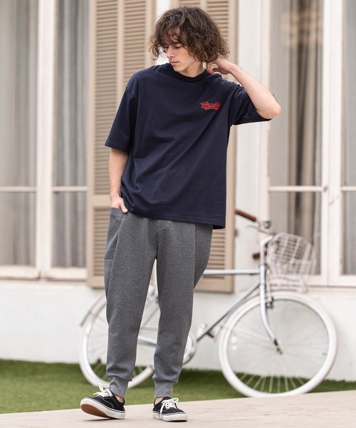 CAMBIO(カンビオ)の「mt10413- ビッグシルエットプリントT(Emblem) Tシャツ(2601126MCB)(Tシャツ/カットソー・メンズ・ブラック/ネイビー/ホワイト・XL/L/M/S)」の20枚目の写真