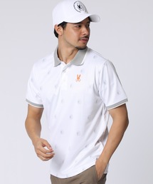 [GOLF]カレッジモノグラムプリント ポロシャツ