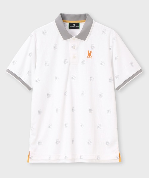 Psycho Bunny（サイコバニー）の「[GOLF]カレッジモノグラムプリント ポロシャツ（ポロシャツ・メンズ・ミント/ブラック/ホワイト・X-LARGE/LARGE/MEDIUM）」の7枚目の写真
