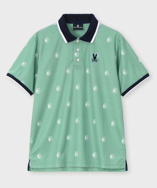 Psycho Bunny（サイコバニー）の「[GOLF]カレッジモノグラムプリント ポロシャツ（ポロシャツ・メンズ・ミント/ブラック/ホワイト・X-LARGE/LARGE/MEDIUM）」の18枚目の写真