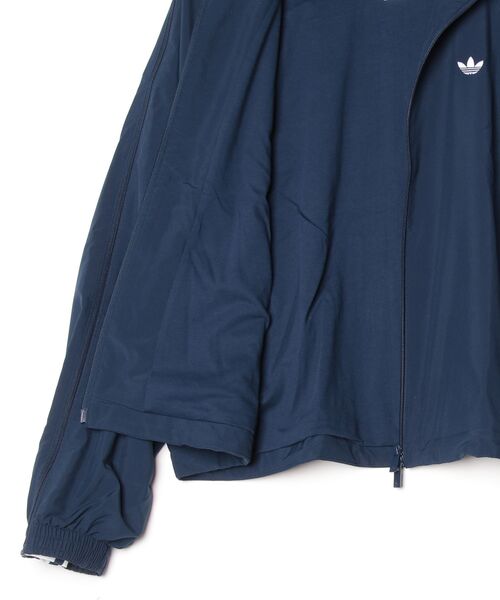 adidas（アディダス）の「スリーストライプス ジップ トラックトップ（ジャージ） / アディダスオリジナルス adidas Originals（ジャージ・レディース・ブルー/ブラック・XX-LARGE/X-SMALL/SMALL/MEDIUM/X-LARGE/LARGE）」の12枚目の写真