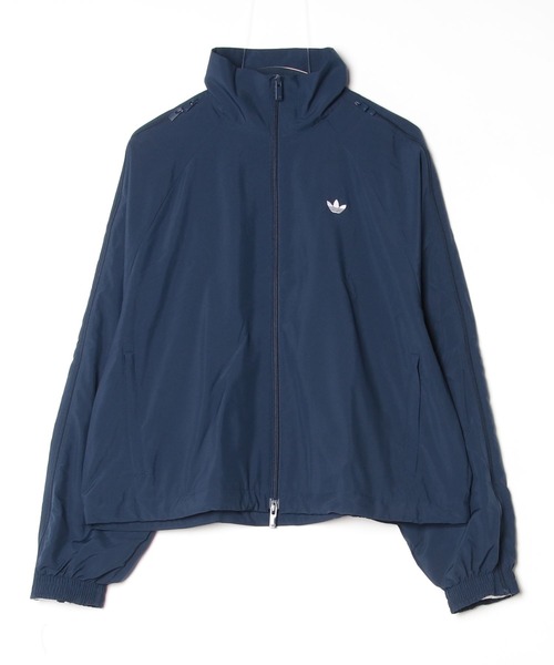 adidas(アディダス)の「スリーストライプス ジップ トラックトップ(ジャージ) / アディダスオリジナルス adidas Originals(ジャージ・レディース・ブルー/ブラック・XX-LARGE/X-SMALL/SMALL/MEDIUM/X-LARGE/LARGE)」の18枚目の写真