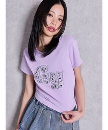 GYDA｜ジェイダのTシャツ/カットソー（ビジュー）通販 - ZOZOTOWN