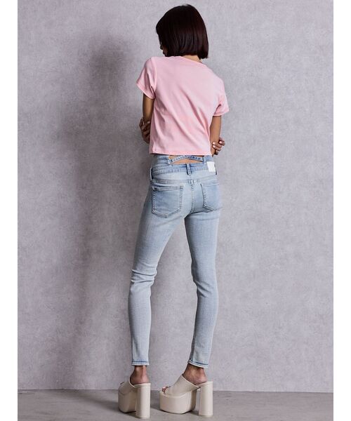 GYDA（ジェイダ）の「gy bijou Tシャツ（Tシャツ/カットソー・レディース・ピンク/パープル/ブラック/オフホワイト・FREE）」の7枚目の写真