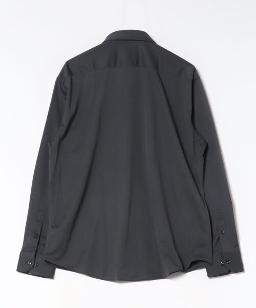 TOKYO SHIRTS(トウキョウシャツ)の「ボタンダウン 長袖 ストレッチカジュアルシャツ(シャツ/ブラウス・メンズ・グレー・S/M/L/LL)」の6枚目の写真
