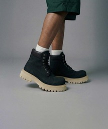 DISTORTION（ディストーション）の「ディストーション ブレイカー DISTORTION BREAKER Black/White DIS26F0015-BKWH（ブーツ）」