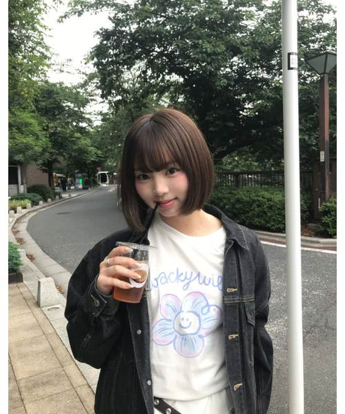 Wacky WiLLy（ワッキーウィリー）の「[26SS] ウィメンズビッグリリーグラフィック半袖Tシャツホワイト（Tシャツ/カットソー・レディース・その他・MEDIUM/LARGE/SMALL）」の8枚目の写真
