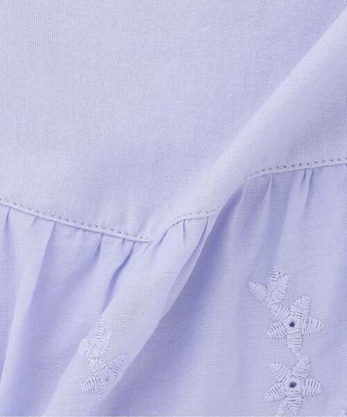 ANNA SUI mini（アナスイ・ミニ）の「【人気商品再入荷】【直営店で取り扱い無し】ドリーミーケーキプリント長袖Tシャツ（Tシャツ/カットソー・キッズ・ラベンダー/ライトピンク・120cm/130cm/140cm/85-95cm/105-115cm）」の7枚目の写真