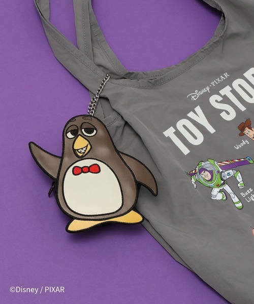 GLOBAL WORK(グローバルワーク)の「Disneyポーチ付きBAG/666381(エコバッグ/サブバッグ・キッズ・ダークグレー/ピンク・FREE)」の17枚目の写真