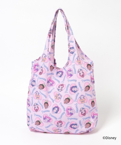 GLOBAL WORK(グローバルワーク)の「Disneyポーチ付きBAG/666381(エコバッグ/サブバッグ・キッズ・ダークグレー/ピンク・FREE)」の11枚目の写真