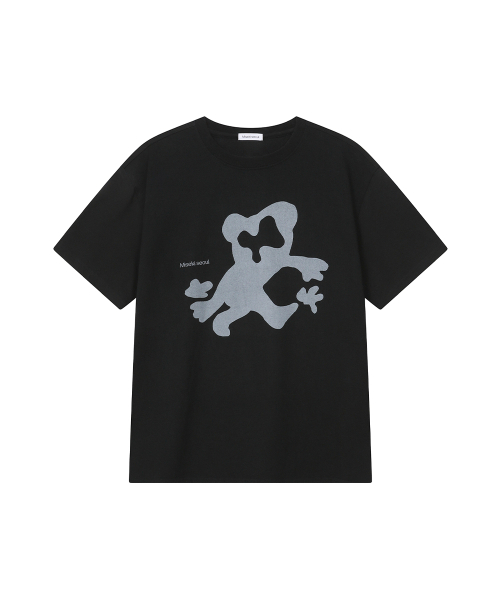 Miseki SEOUL(ミセキソウル)の「Teddy graphic short sleeve BLACK(Tシャツ/カットソー・レディース・その他・OS)」の3枚目の写真