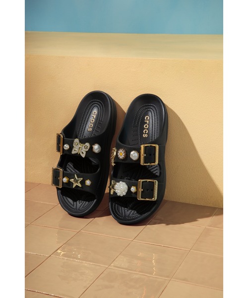 crocs（クロックス）の「クロックス サタデー メタリックバックル