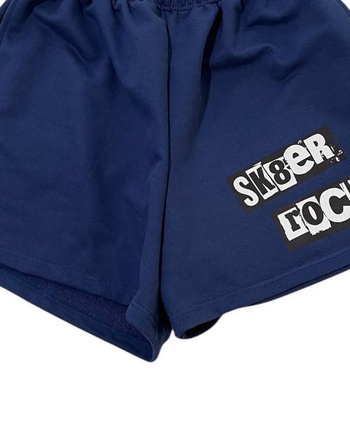 SK8ER ROCK(スケーターロック)の「Sk8er rock Wide Sweat Shorts ((navy))(その他パンツ・レディース・その他・FREE)」の5枚目の写真