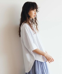 studio CLIP | 《natural by clip》シルキーバイオラウンドTシャツ(Tシャツ/カットソー)