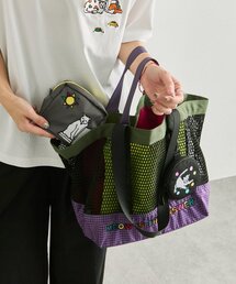 ear PAPILLONNER｜イア パピヨネのトートバッグ（グリーン・カーキ