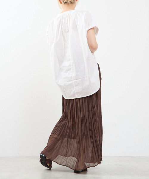 SOFFITTO(ソフィット)の「タイプライタードッキングTシャツ(Tシャツ/カットソー・レディース・ホワイト/ブラック・FREE)」の19枚目の写真