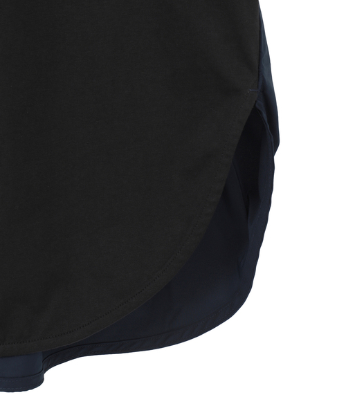 SOFFITTO(ソフィット)の「タイプライタードッキングTシャツ(Tシャツ/カットソー・レディース・ホワイト/ブラック・FREE)」の6枚目の写真