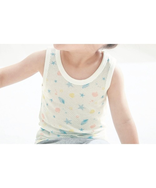 セール】コットンメッシュタンクトップ3枚セット（インナーウェア