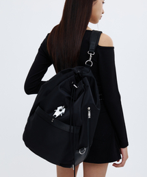 NONOVERSTIC（ノンオーバースティック）の「Lug Multi Bag Black（バックパック/リュック）」