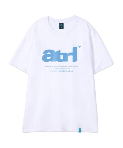 ASTRAL PROJECTION（アストラルプロジェクション）の「[ATRL] コットンルーズフィット半袖Tシャツ_ホワイト2（Tシャツ/カットソー・メンズ・その他・XXL/XL/L/M）」の2枚目の写真