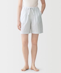 無印良品 | 婦人　薄手ガーゼ　ハーフパンツ(ルームウェア/パジャマ)