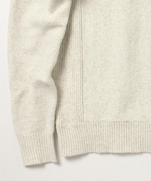 BEAMS（ビームス）の「BEAMS / クルーネック ニット（ニット/セーター・メンズ・ホワイト系その他/グレー/ブラック/ネイビー・MEDIUM/SMALL/LARGE）」の9枚目の写真