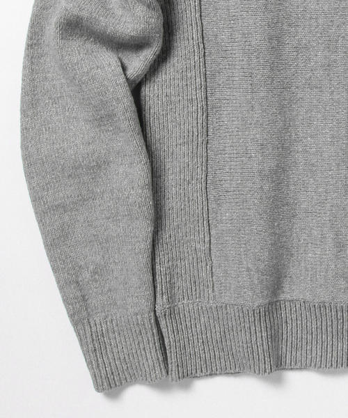 BEAMS（ビームス）の「BEAMS / クルーネック ニット（ニット/セーター・メンズ・ホワイト系その他/グレー/ブラック/ネイビー・MEDIUM/SMALL/LARGE）」の22枚目の写真