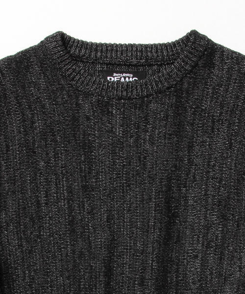 BEAMS（ビームス）の「BEAMS / クルーネック ニット（ニット/セーター・メンズ・ホワイト系その他/グレー/ブラック/ネイビー・MEDIUM/SMALL/LARGE）」の19枚目の写真