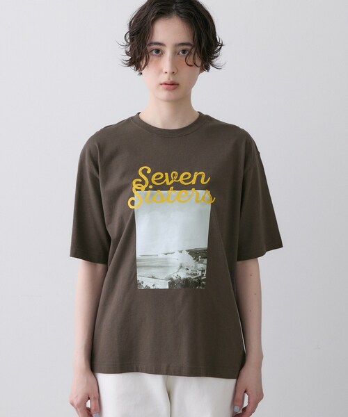 Dessin(デッサン)の「【ユニセックス/洗える】オーガニックロゴTシャツ(Tシャツ/カットソー・レディース・ブラウン系その他/グレー/ホワイト系6/ホワイト・04/03/02/01)」の15枚目の写真