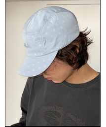 ALLINCOMPLETE（オールインコンプリート）の「フリッカードットキャンプキャップ（スカイブルー）（キャップ）」