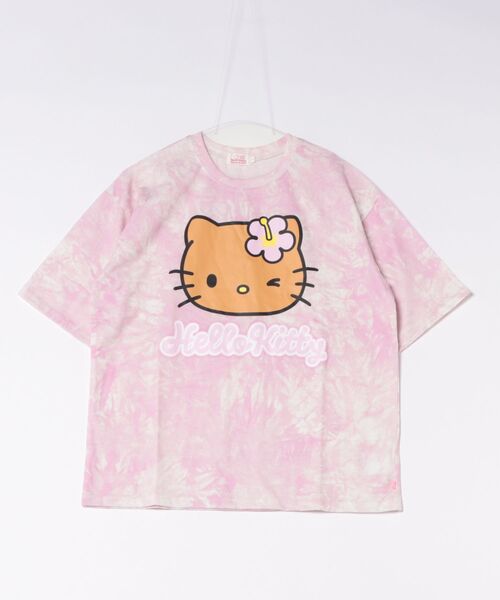 sanrio(サンリオ)の「親子お揃い サンリオ タイダイBIGTシャツ 1661A(Tシャツ/カットソー・レディース・バイオレット/その他24・ユニセックスS/ユニセックスM/ユニセックスL)」の10枚目の写真