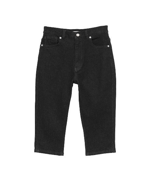 CLANE（クラネ）の「DENIM CAPRI PANTS（デニムパンツ・レディース・ブラウン/ブラック・0/1）」の14枚目の写真