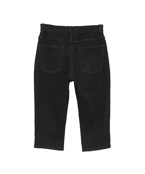 CLANE（クラネ）の「DENIM CAPRI PANTS（デニムパンツ・レディース・ブラウン/ブラック・0/1）」の15枚目の写真
